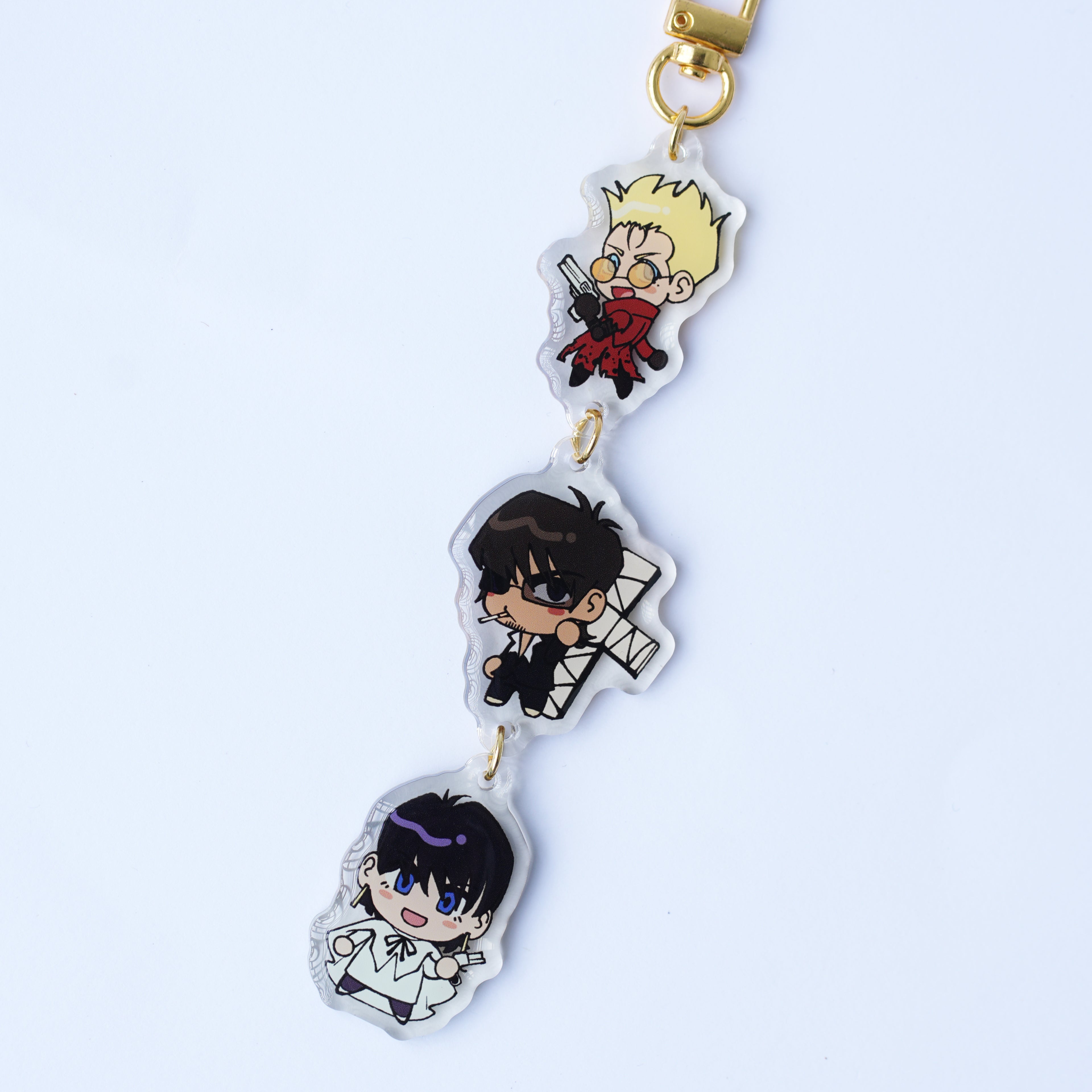 Trigun 1998 Linked Acrylic Charm