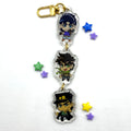 JJBA Protagonists Linked Acrylic Charms